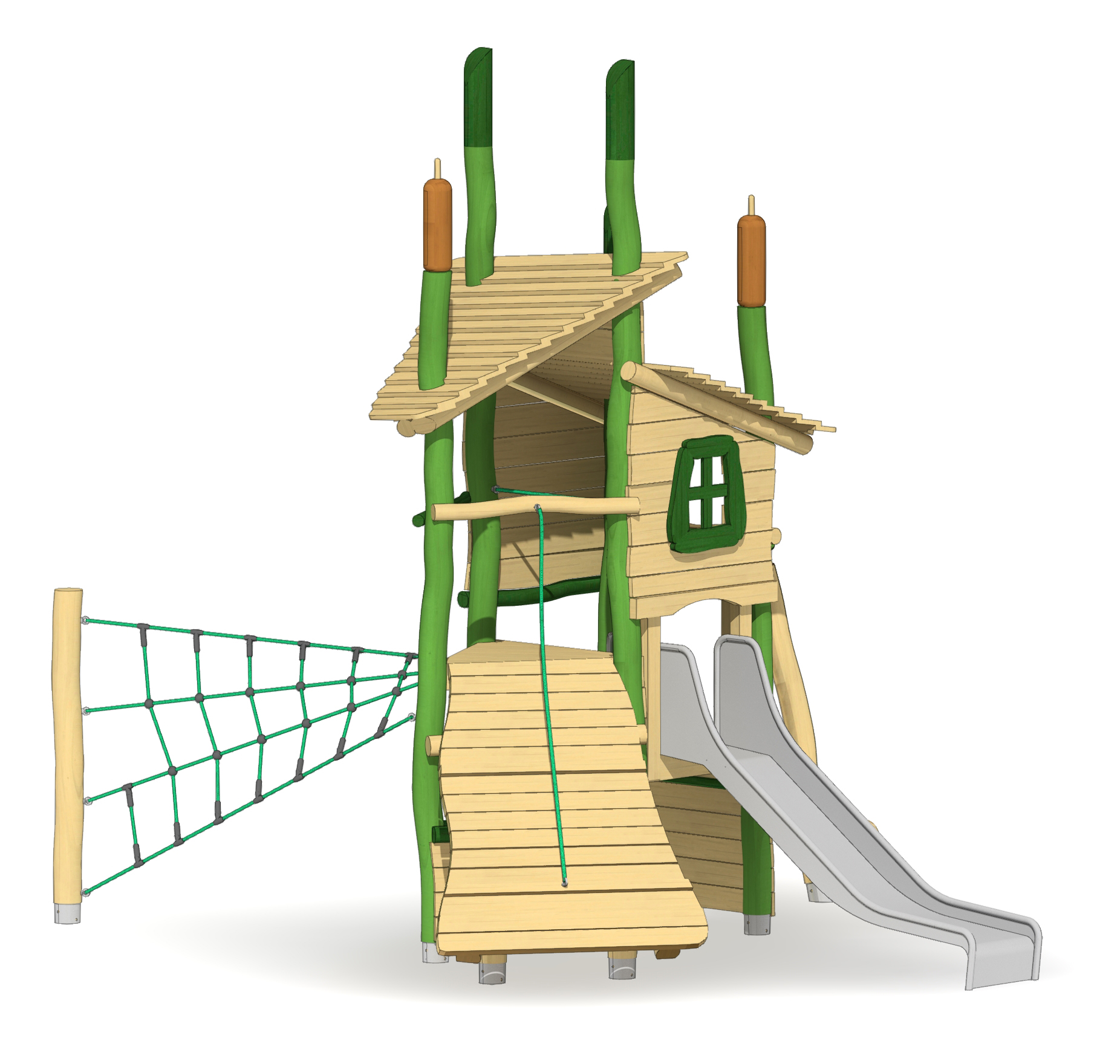 Abenteuerturm Grashüpfer 2.0 Ansicht 6