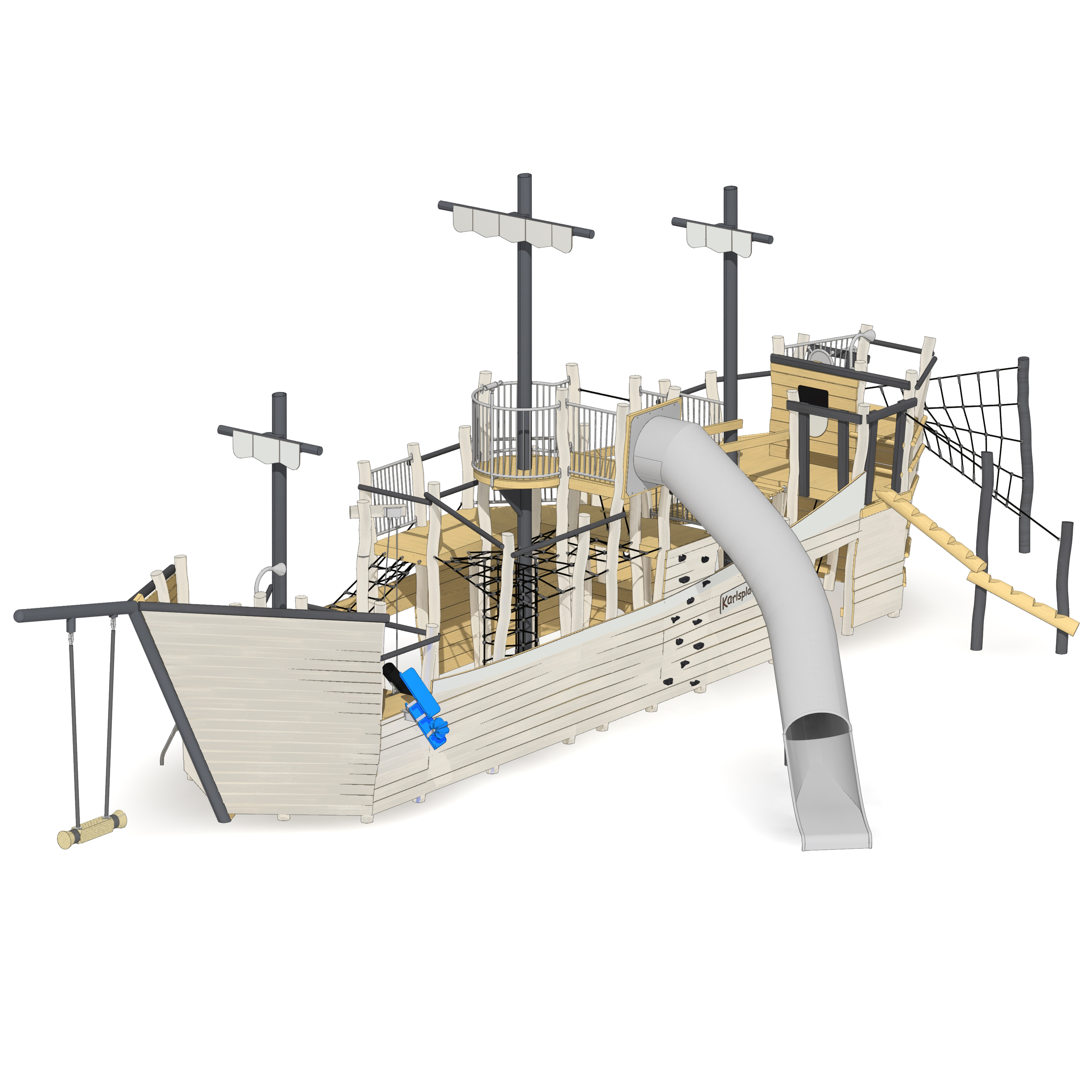Spielschiff Karlsplatz-Piraten