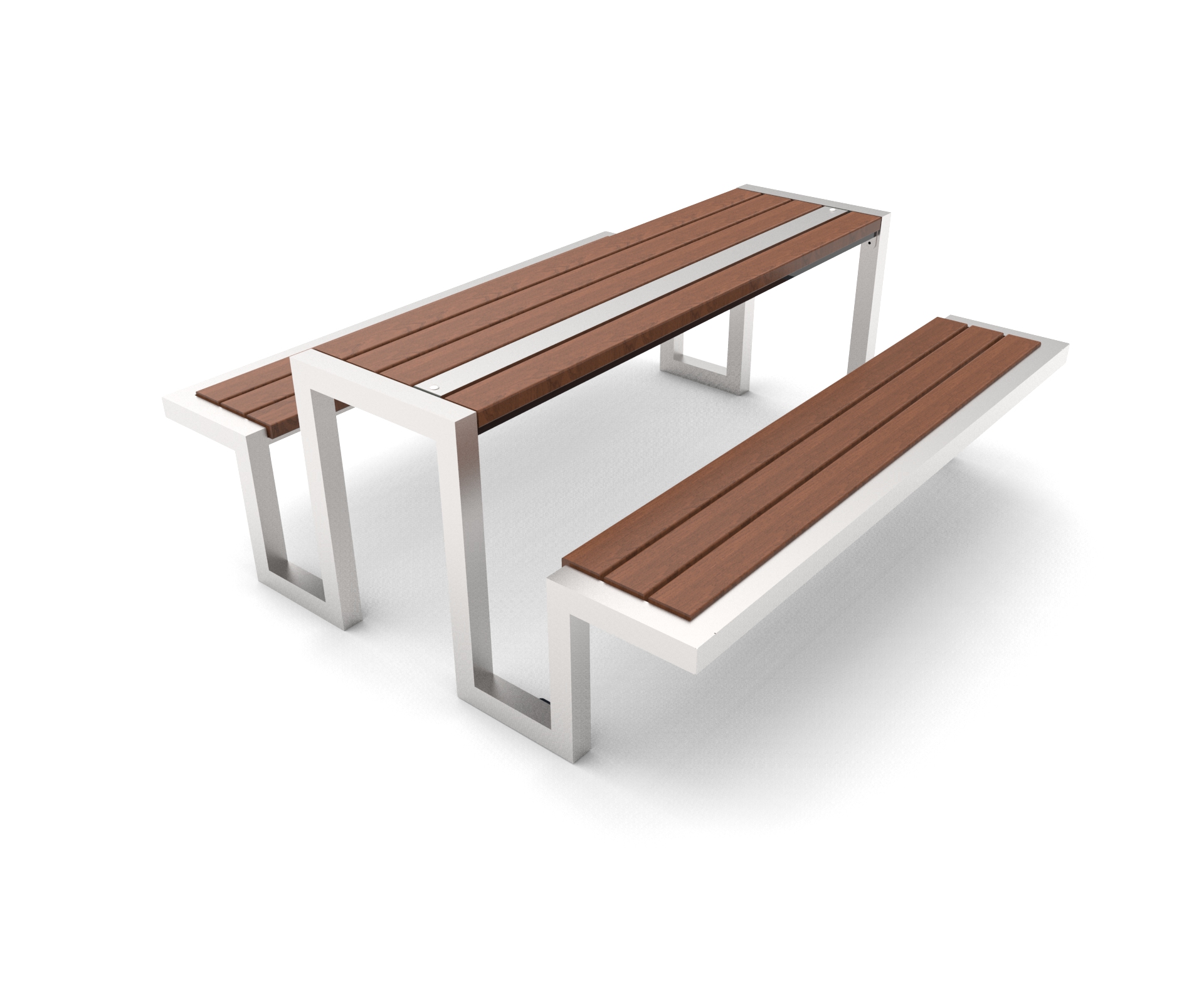 Banktisch Scandi Ansicht 2