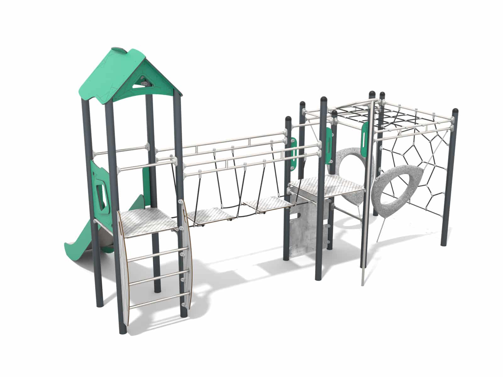 Turm-Set mit Linarium für Spielplatz Ansicht 3