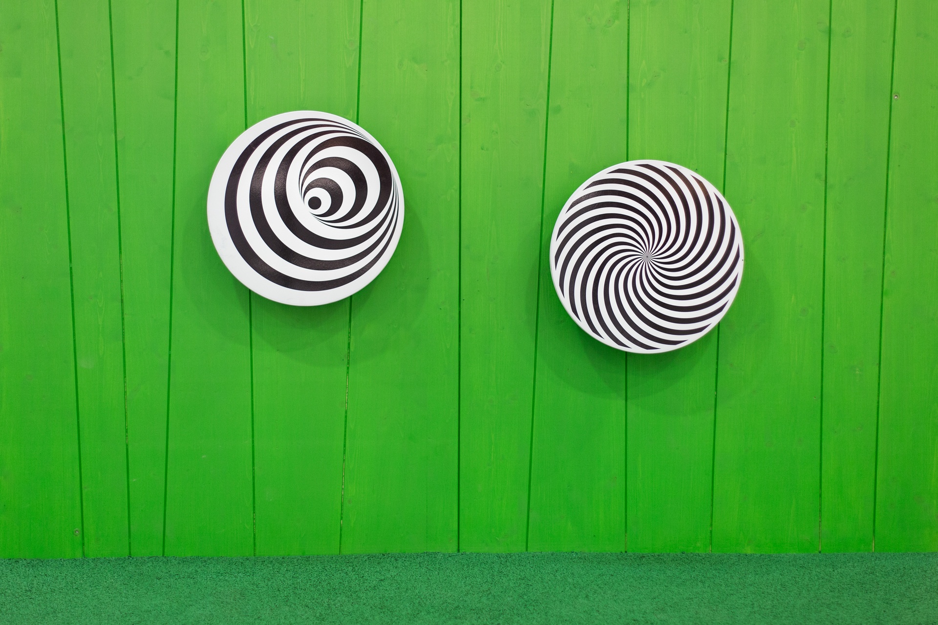 Rotierende Scheibe – Spirale Ansicht 5