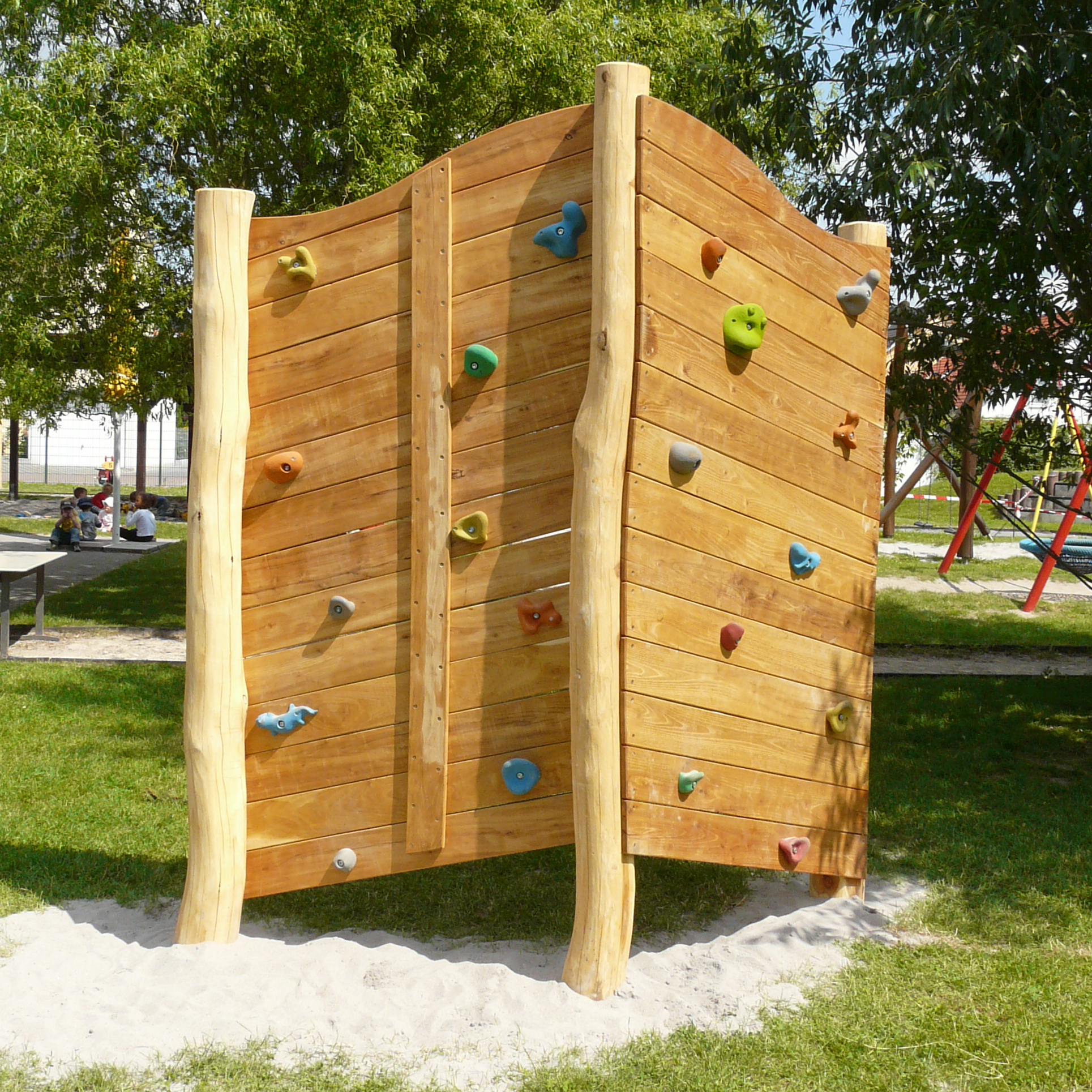 Felsen-Kletterwand 2-teilig Ansicht 2