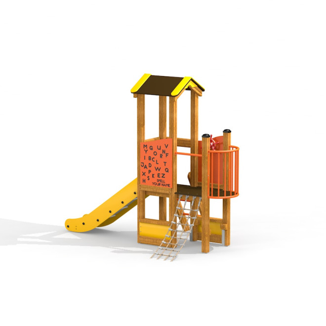 Pixie Spielturm mit Rutsche, Larslaj