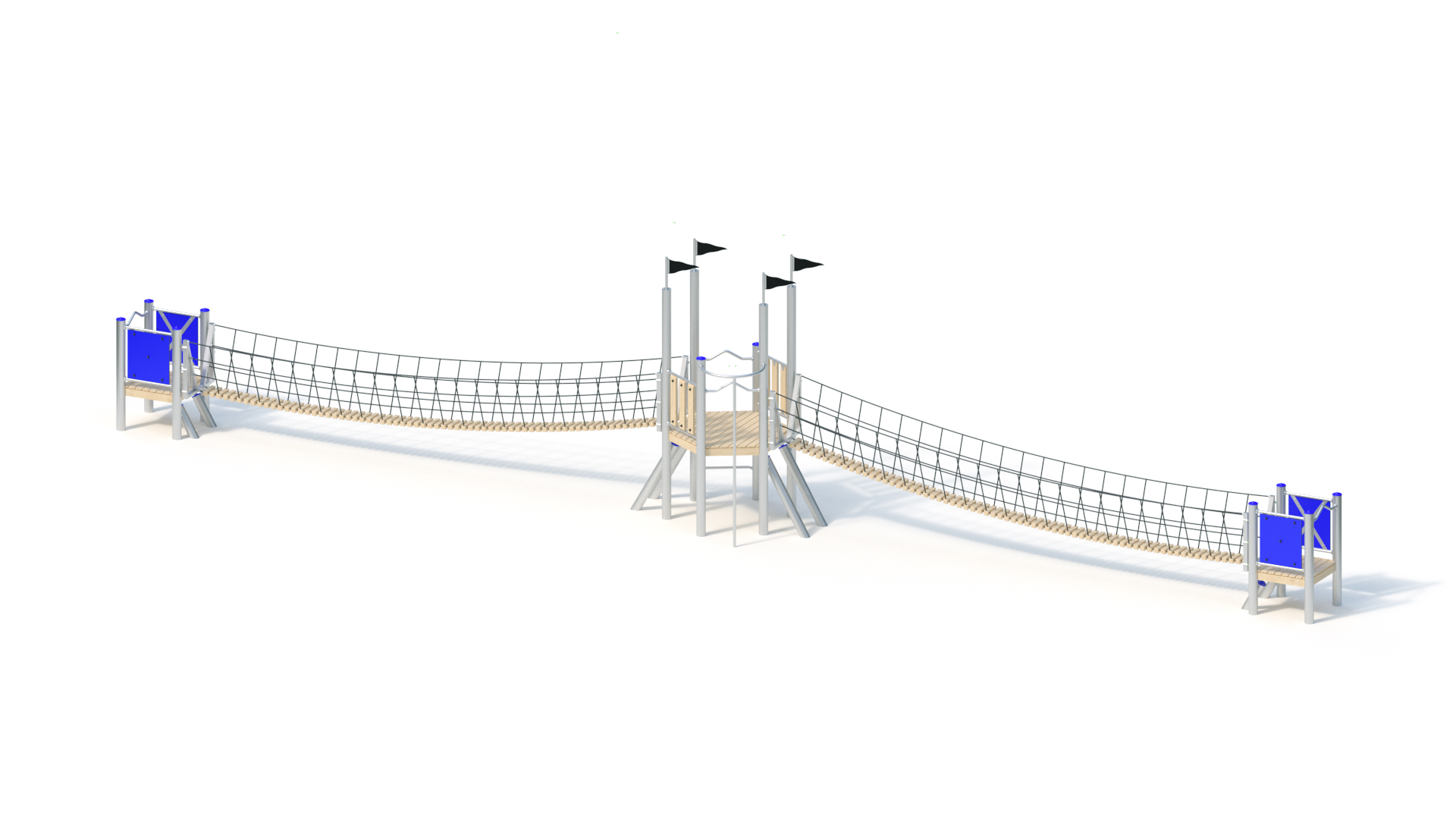 Brückenanlage Ansicht 2