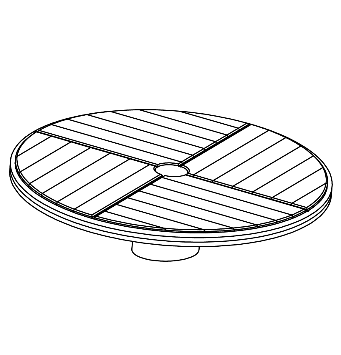 Rotationsscheibe Ansicht 2