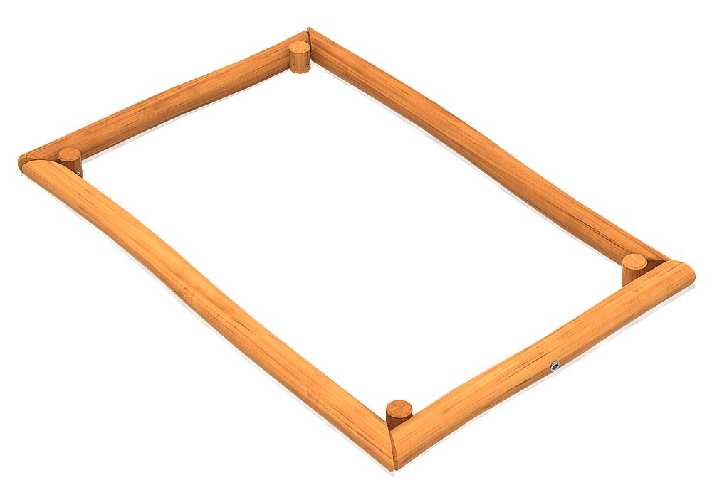 Sandkasten Elliot 3x2 m Ansicht 4