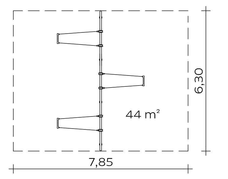 Schaukel (2,40) Ansicht 3