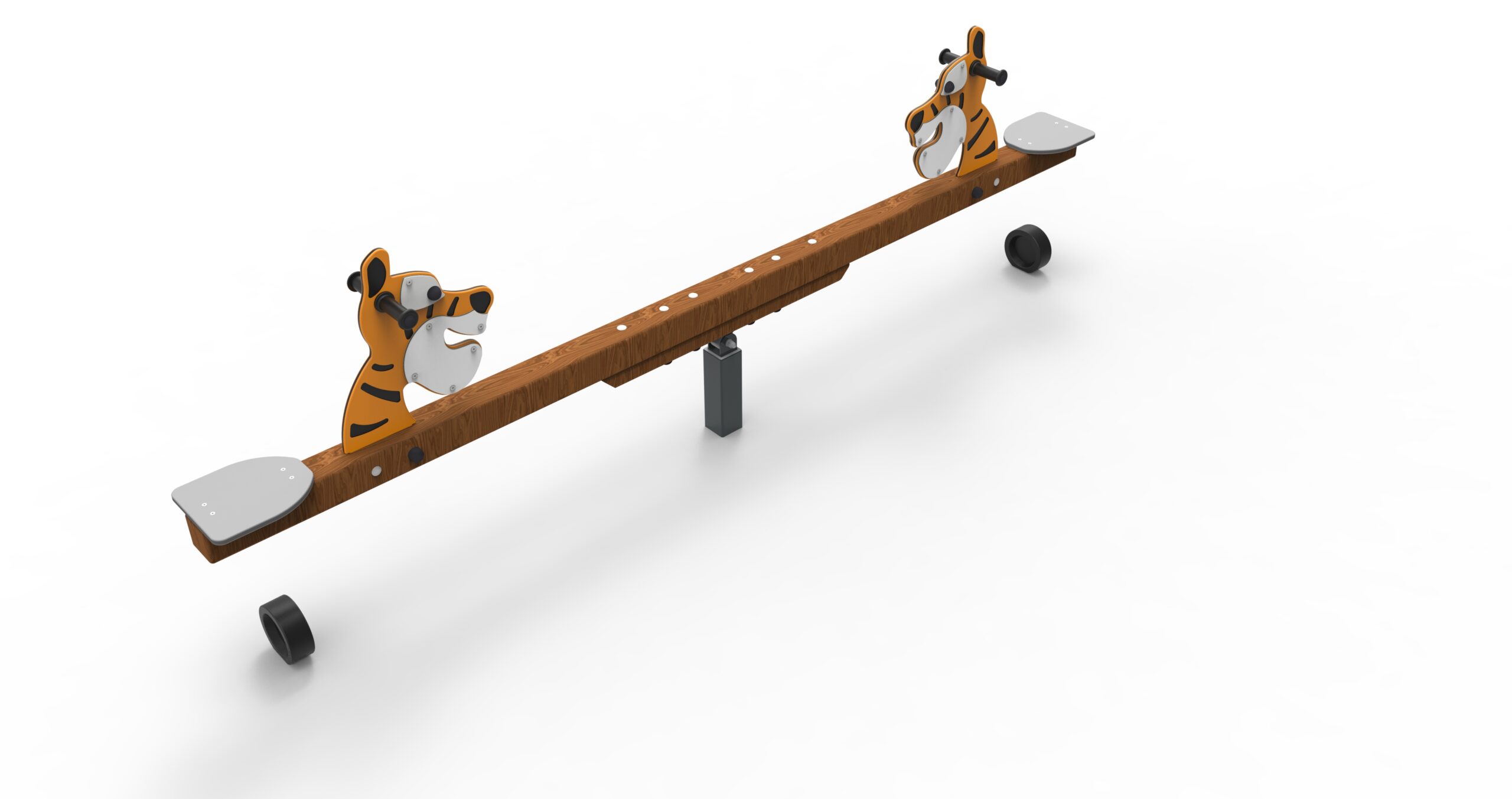 Holzwippe Tigerli Ansicht 2