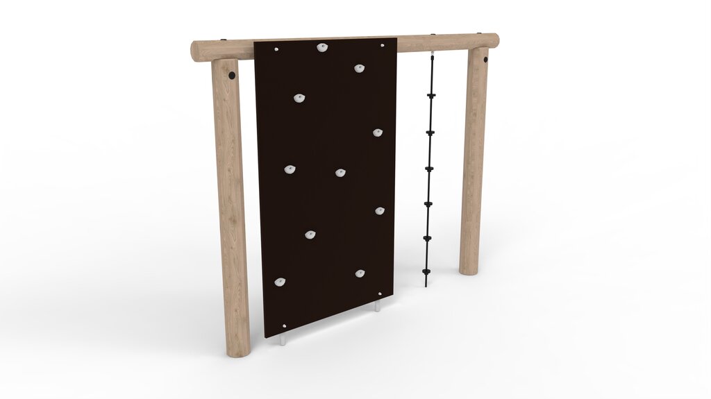 Schaukelgestell mit Kletterwand, Norna