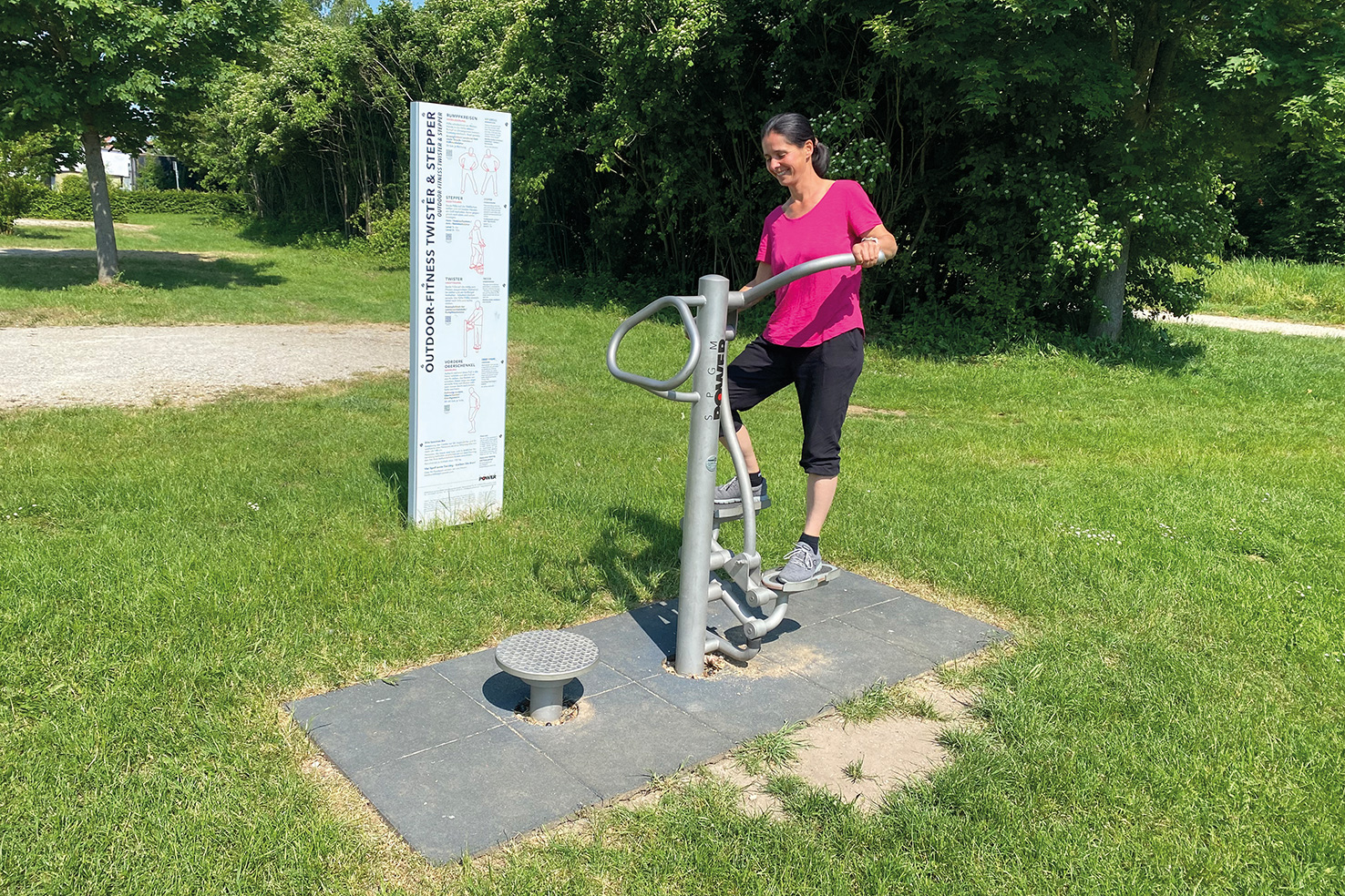 SPGM POWER® Fitness Twister & Stepper Ansicht 5