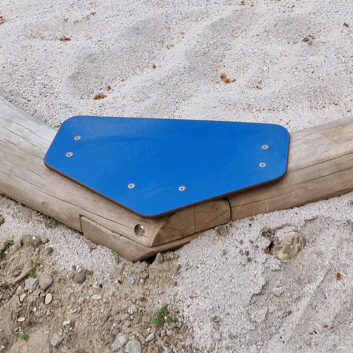 Eckplatte für Sandkasten 6-eckig - Ansicht 2