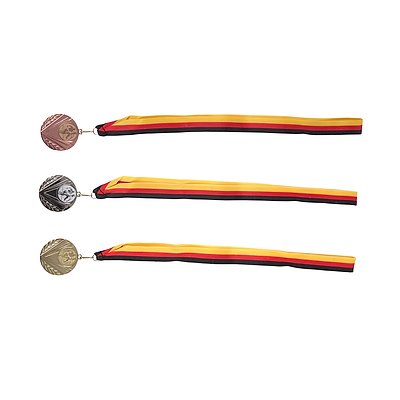 Medaillen-Set für Teilnehmer, inkl. Medaillenband Ansicht 3
