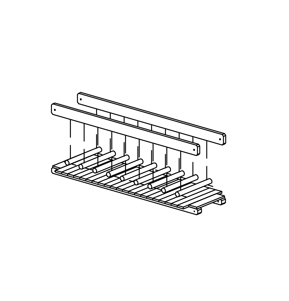 Handlauf und Laufhölzer, Richter Spielgeräte