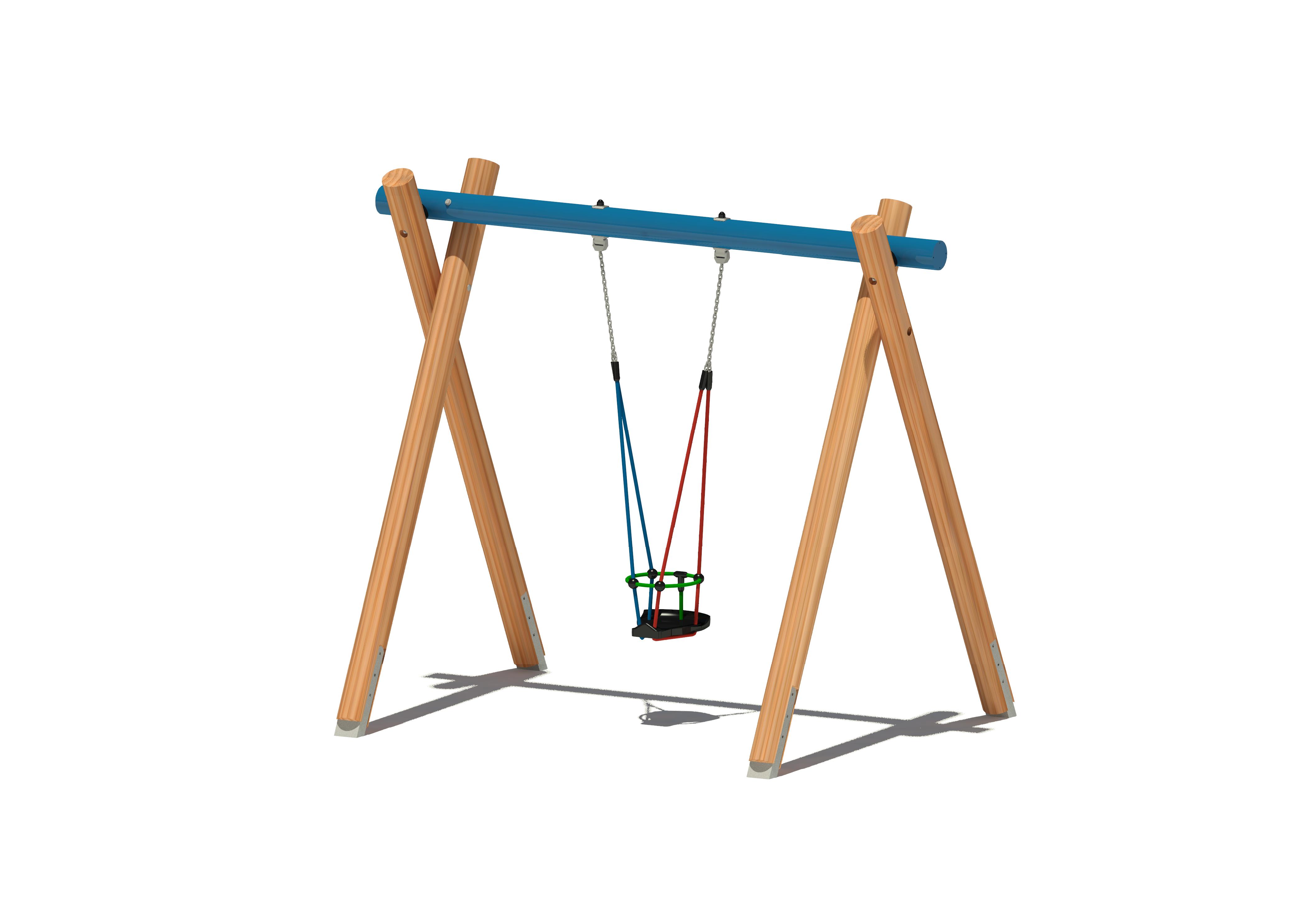 Schaukel 512, 1-sitzig, Maier Spielplatzgeräte