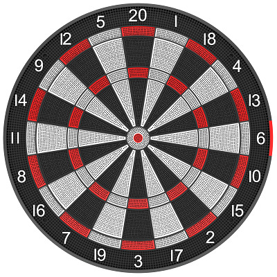 Kings Dart Smart-Dartboard „A1“, Sport-Thieme