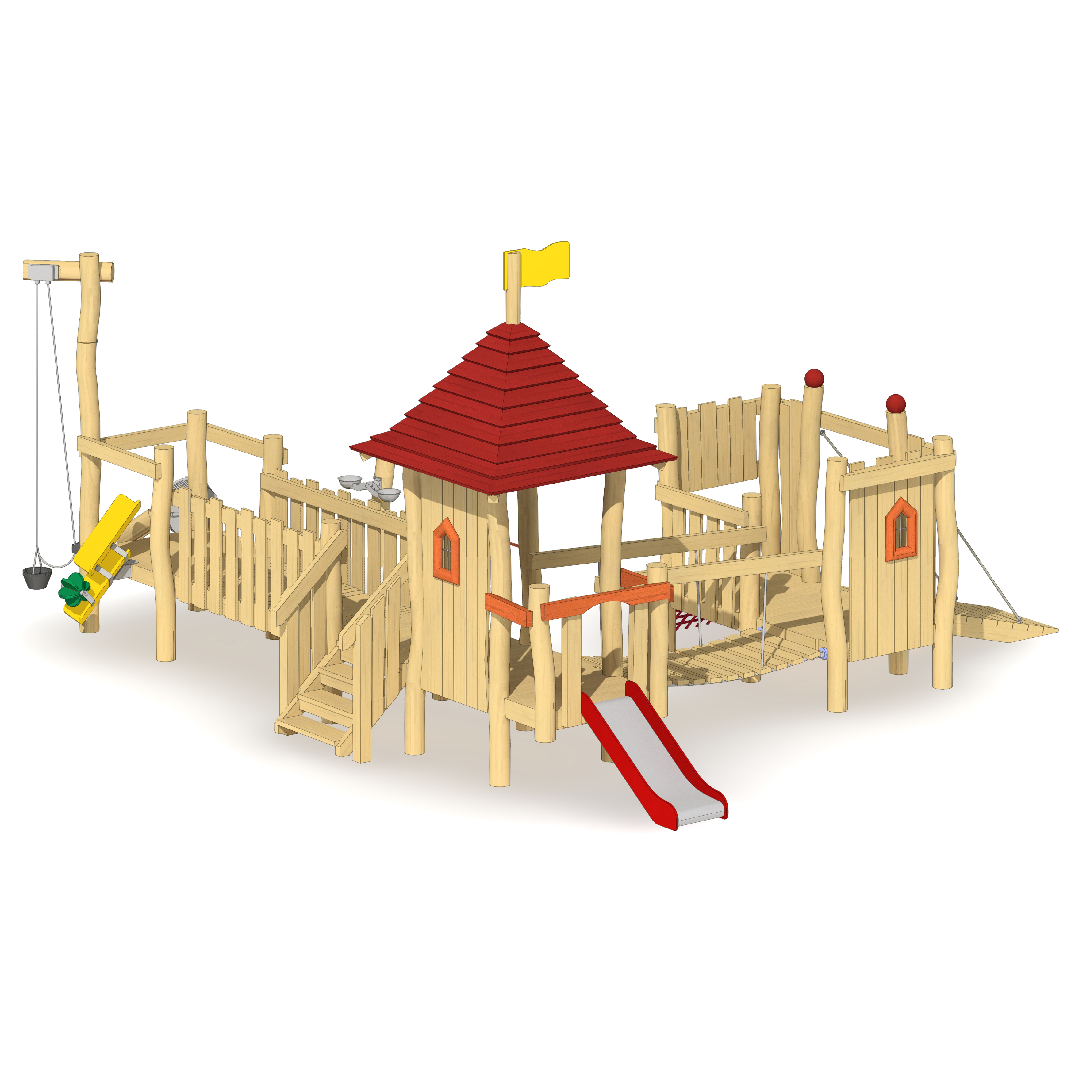 Mini-Spielburg Grafendahn Ansicht 2