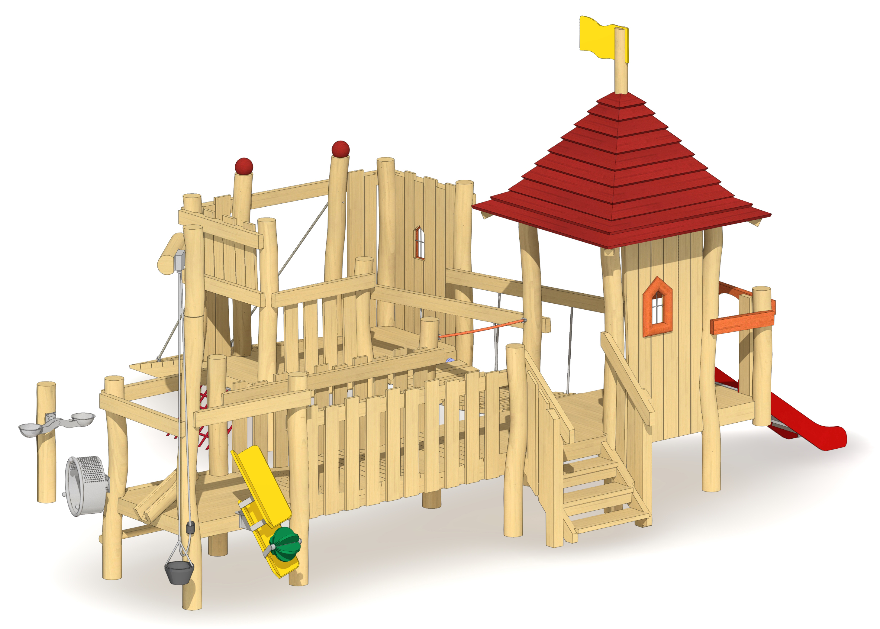 Mini-Spielburg Grafendahn Ansicht 6