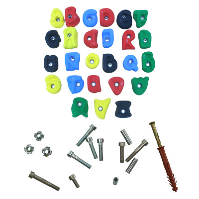 Klettergriff-Set „ABC“, Sport-Thieme
