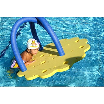 Aqquatix Schwimmfloss „Schweizer Käse“ Ansicht 3
