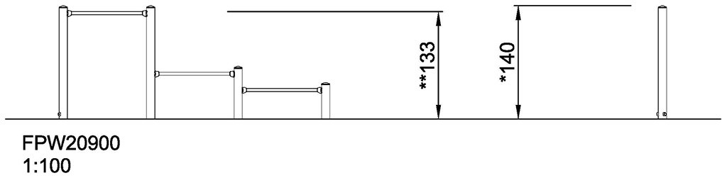 Push-Up Barren FPW209 Ansicht 3