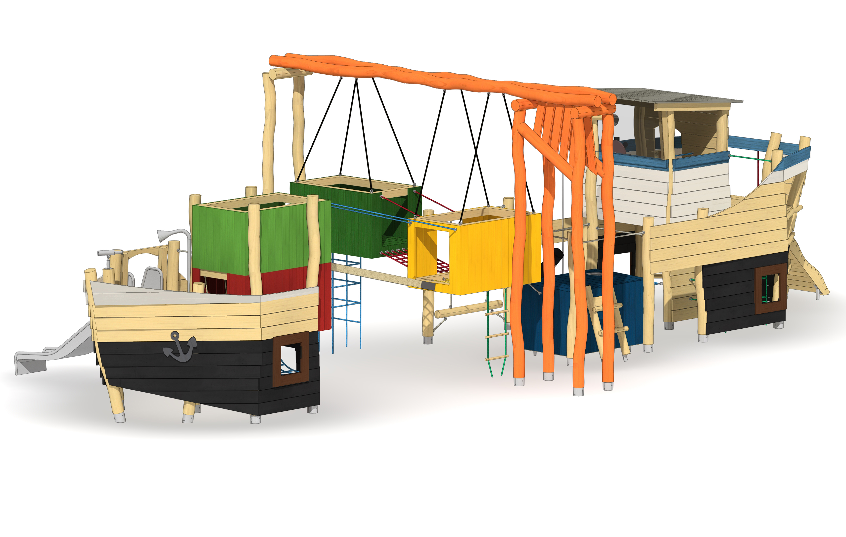 Containerschiff Ansicht 5