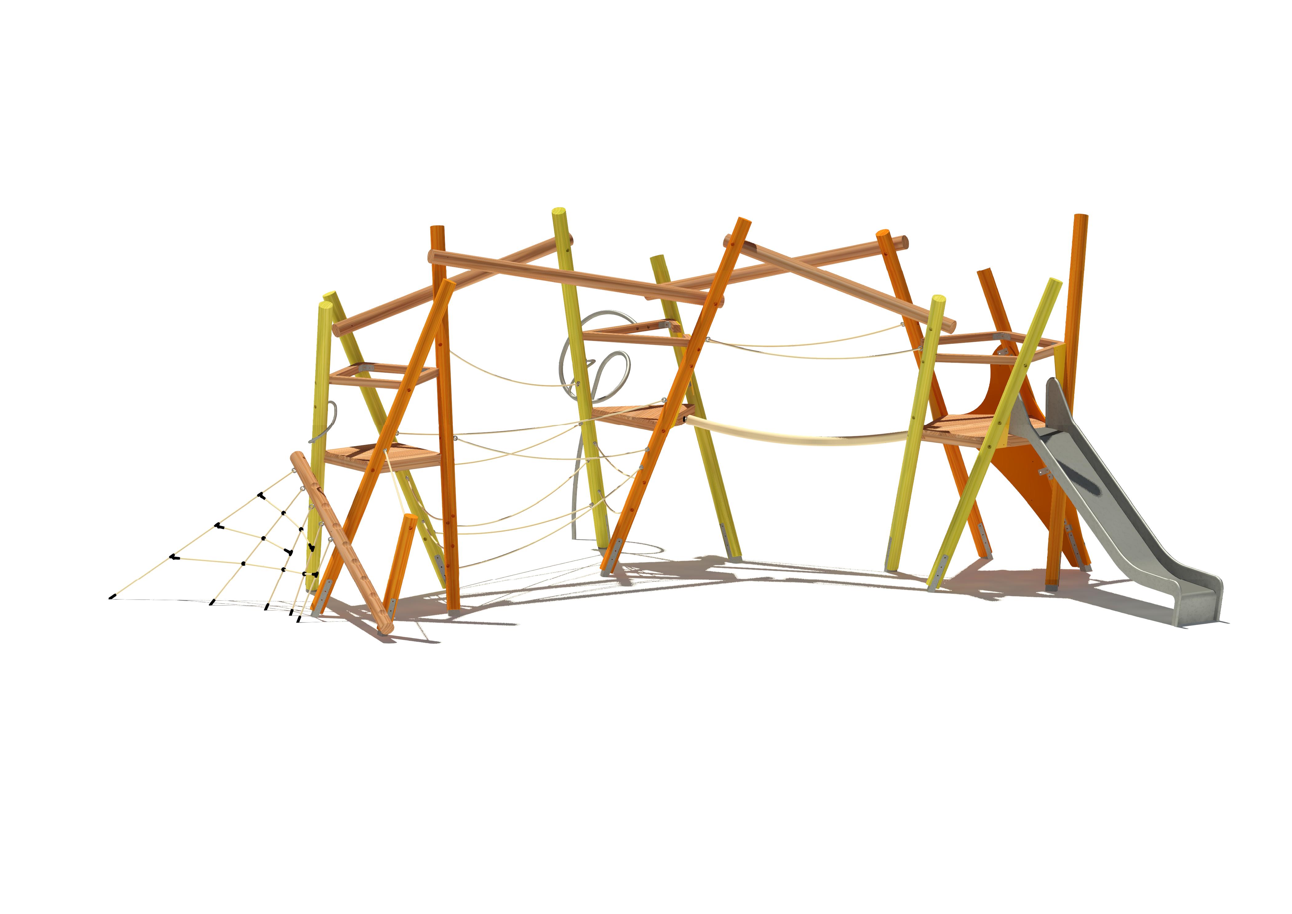 Spielkombination Fiasko Toro 3600, Maier Spielplatzgeräte