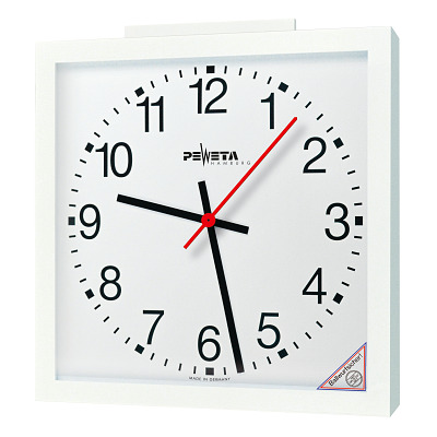 Peweta Funk-Wanduhr mit Sekundenanzeiger, Sport-Thieme