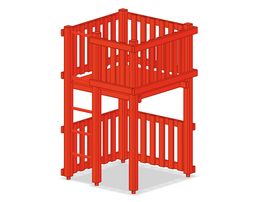 Basisturm Aluminium, Bürli