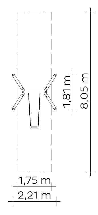 Standardschaukel KAROLAM® (2,50) Ansicht 3