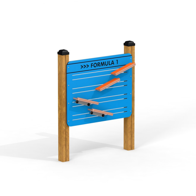 Rennbahn Spieltafel Ansicht 2