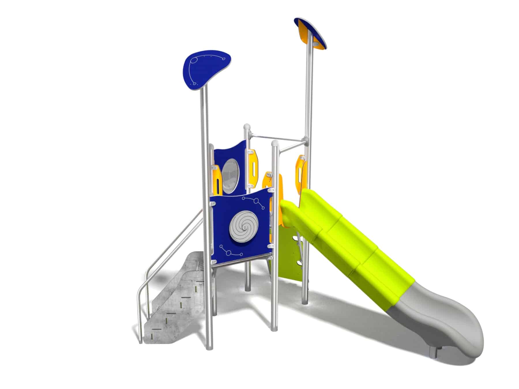 Rutsche mit Leiter für Spielplatz