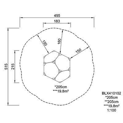 Kompan Boulderwürfel „BLOQX“ Ansicht 5