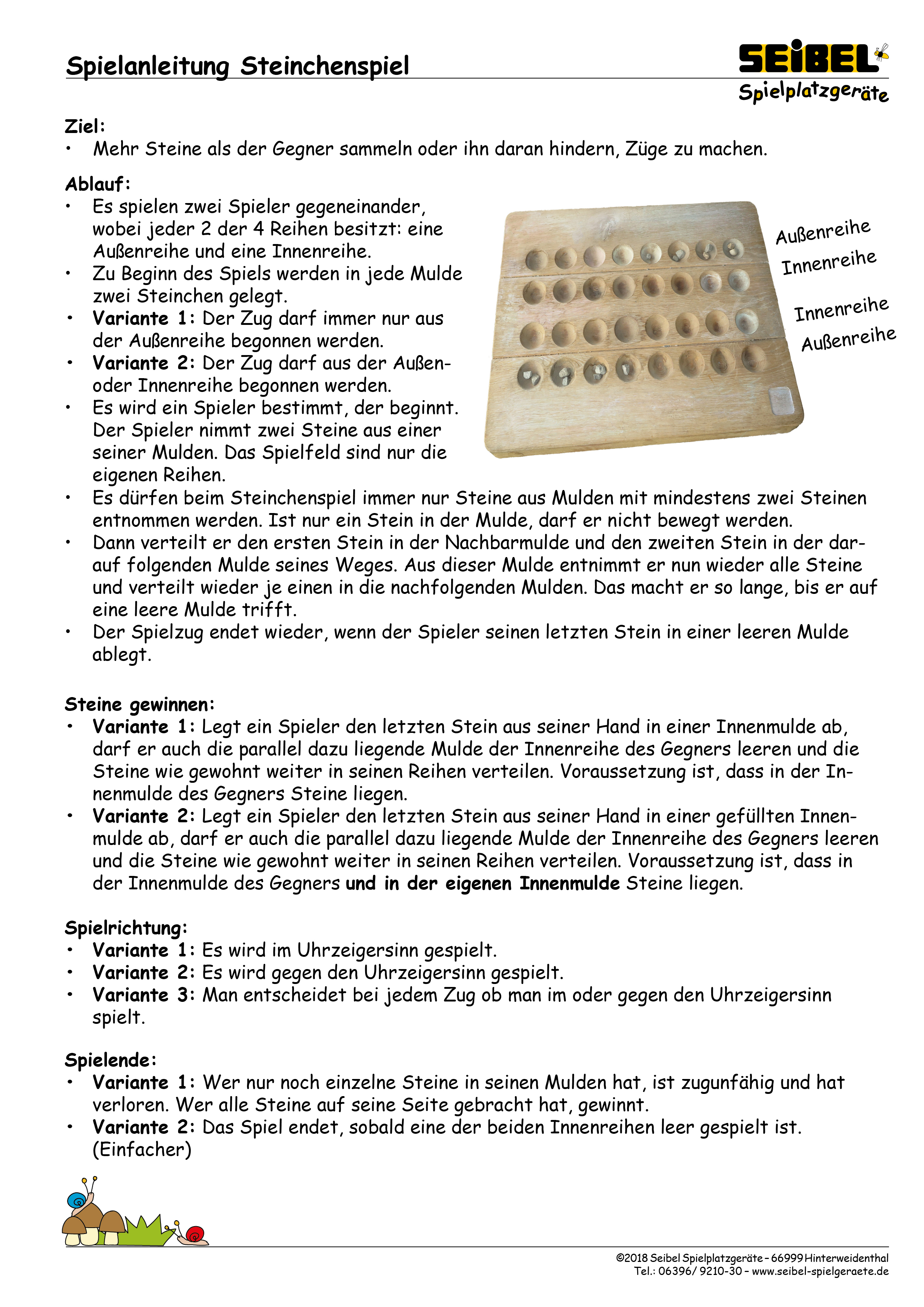 Spieltisch Steinchenspiel Ansicht 6