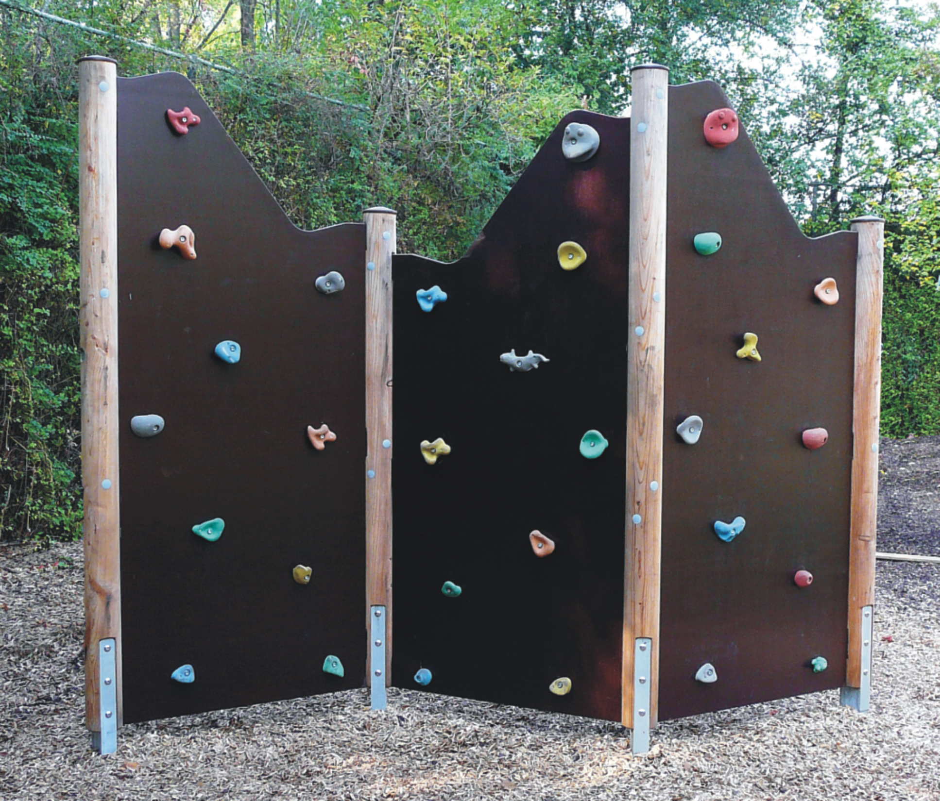 Felsen-Kletterwand 3-teilig Ansicht 5