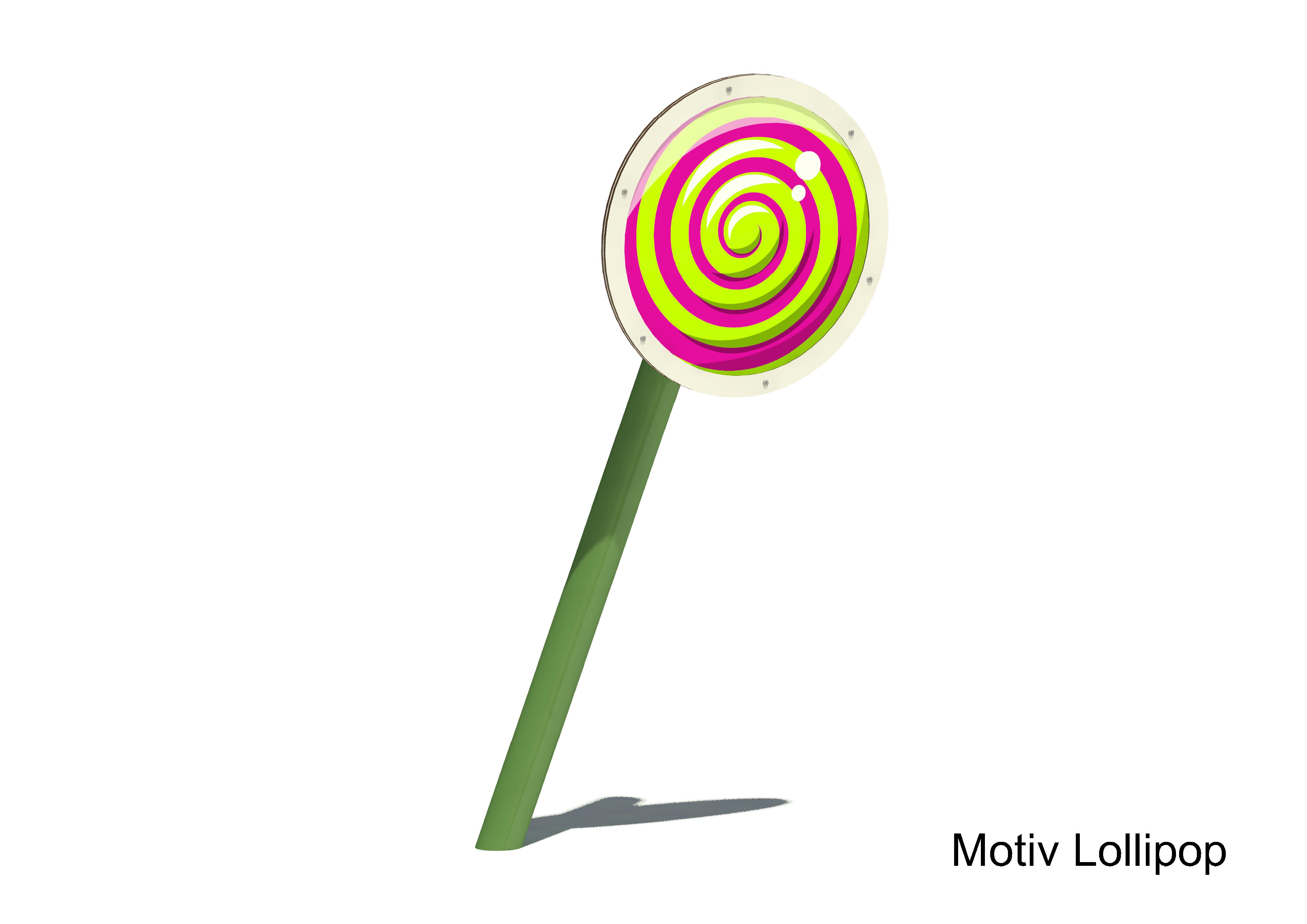 Rotierende Optikscheibe 18101, Motiv Lollipop, Maier Spielplatzgeräte