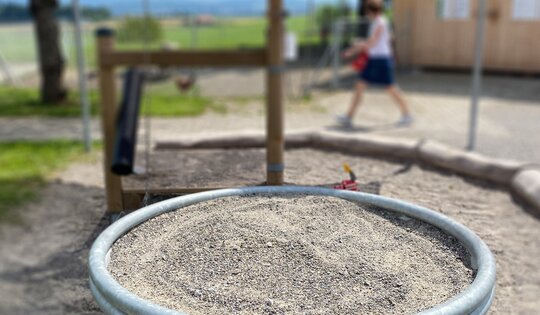 Sandspieltisch rund - Inklusion