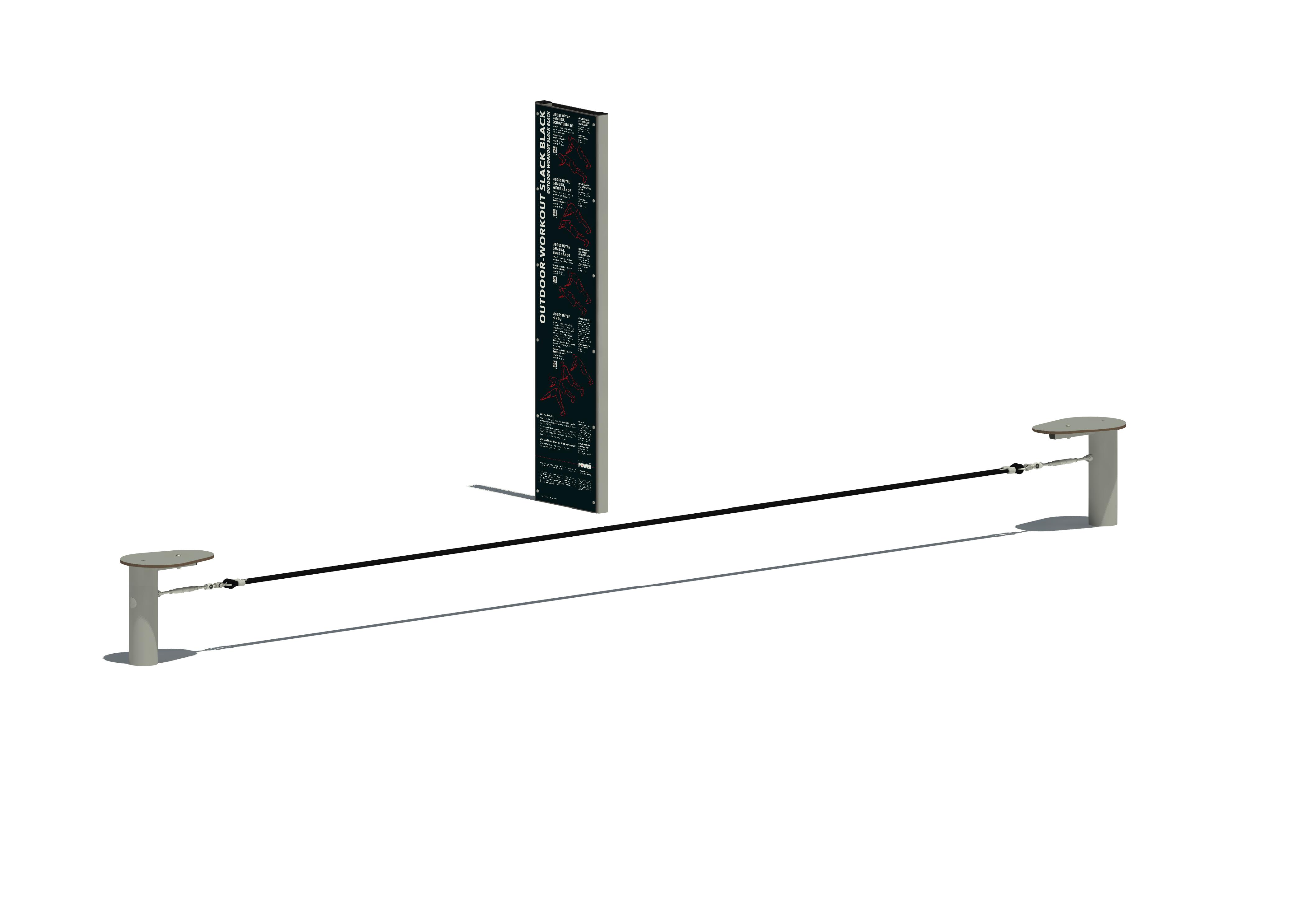 SPGM POWER® Workout Slack Black Ansicht 2