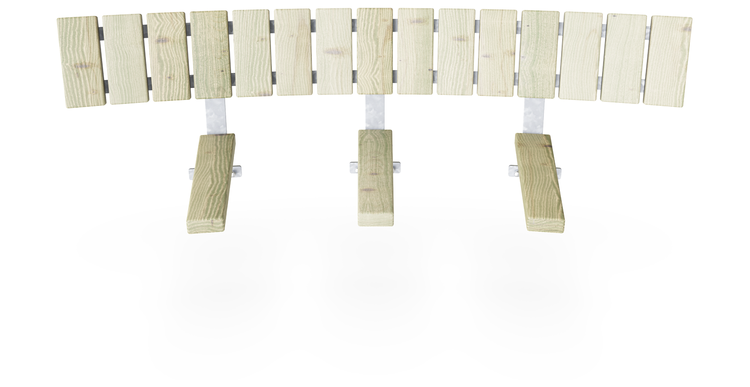 Rumba Rückenlehne 30° aussen PAR1031 Ansicht 6