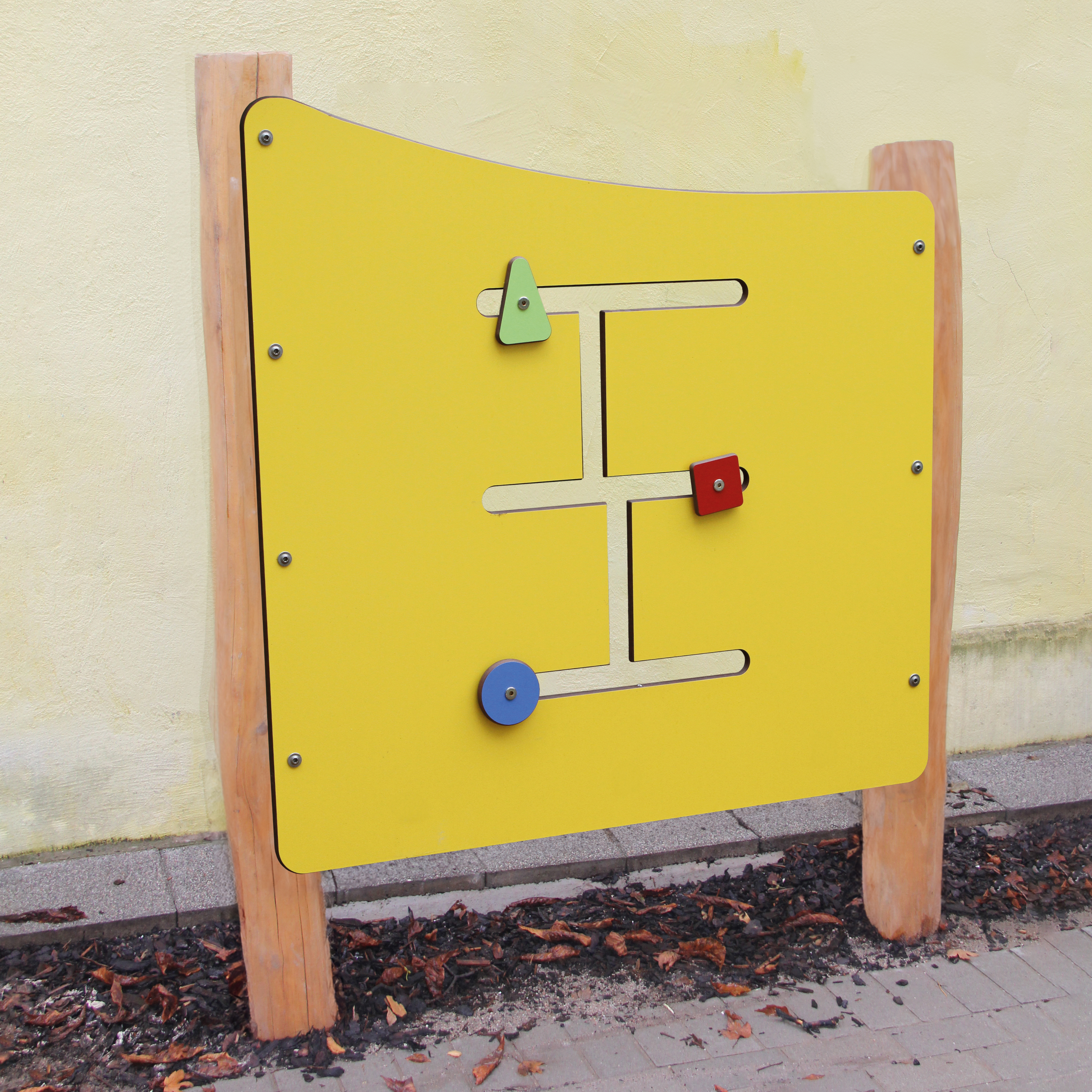 Schiebe-Labyrinth HPL mit 2 Pfosten
