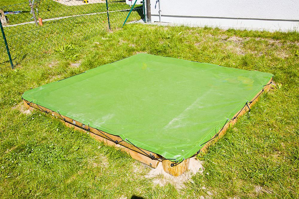 Sandkastenabdeckung Quadrat 360, eibe