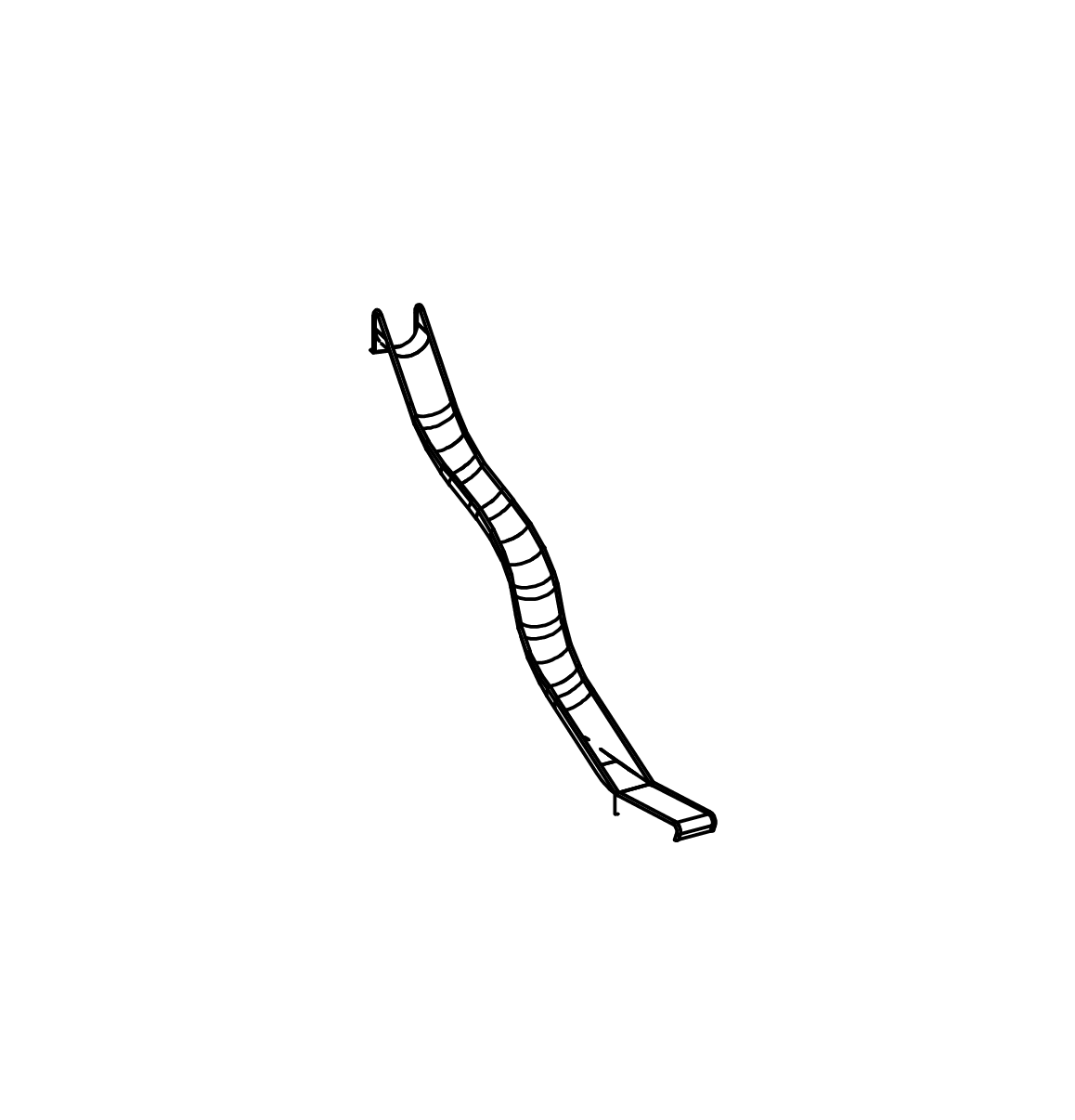 Muldenrutsche Ansicht 2