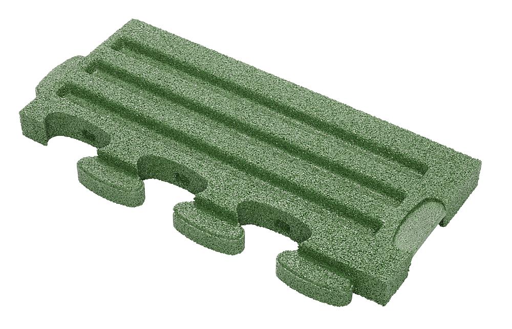 Puzzle Mat 3D Randplatte ohne Zwischenelement 45 mm grün Ansicht 5