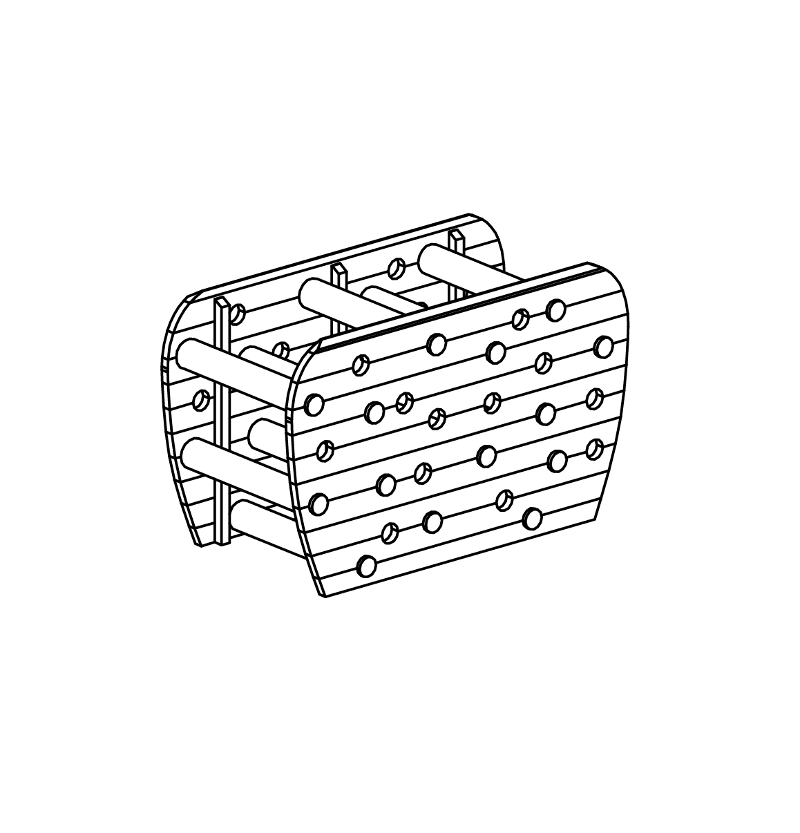 Kletterwelle Ansicht 2