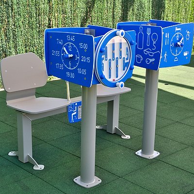 Agapito Outdoor-Fitnessgerät „Sitzbank Mentalcube“ Ansicht 4