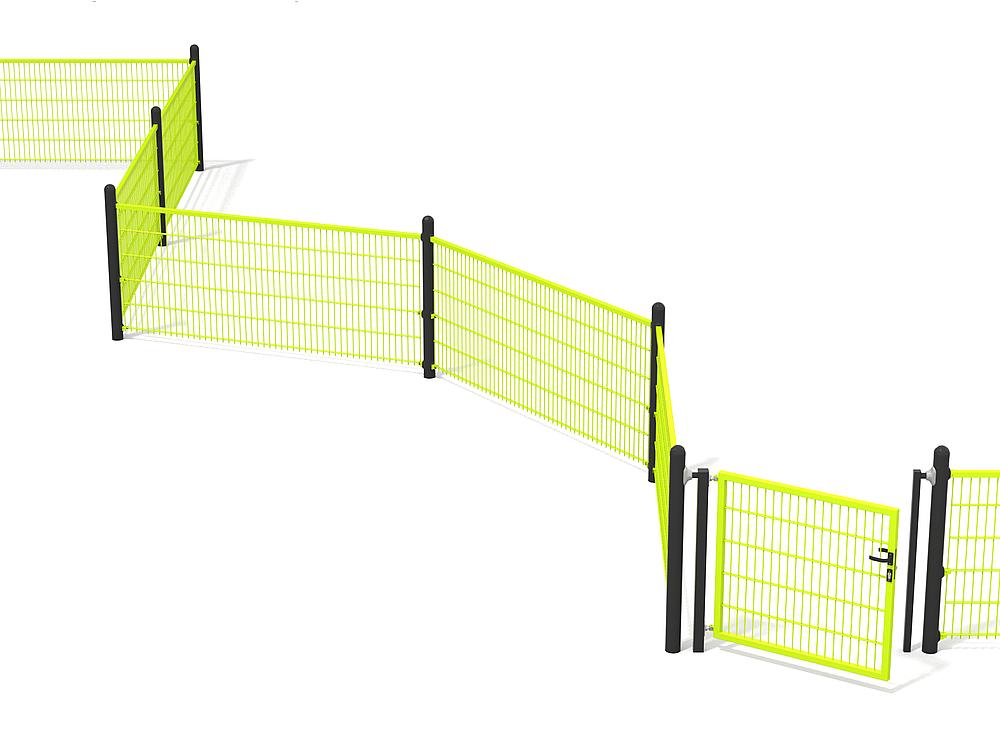 Urbaniq Zaun Ansicht 4