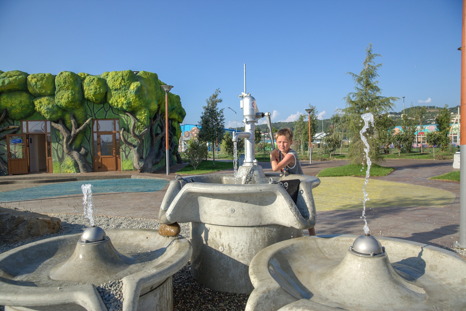 Runde Wasserschale Ansicht 3