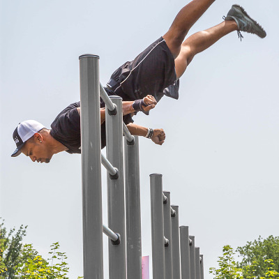 Kompan Outdoor-Fitness-Station „Pull Up Pro“ Ansicht 2