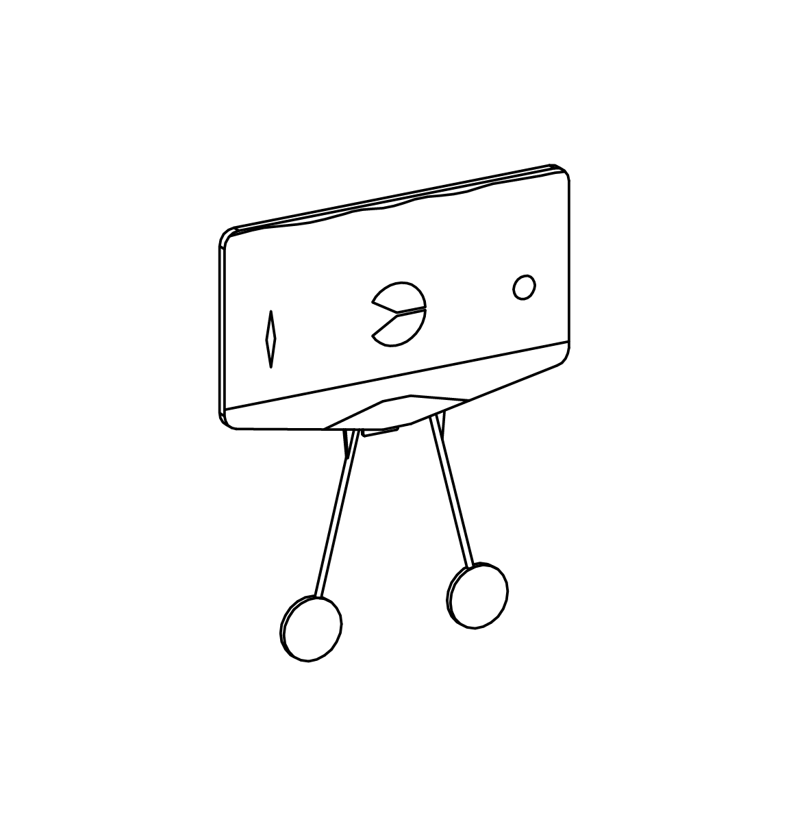 Strömungstafel mit Wandbefestigung, Richter Spielgeräte