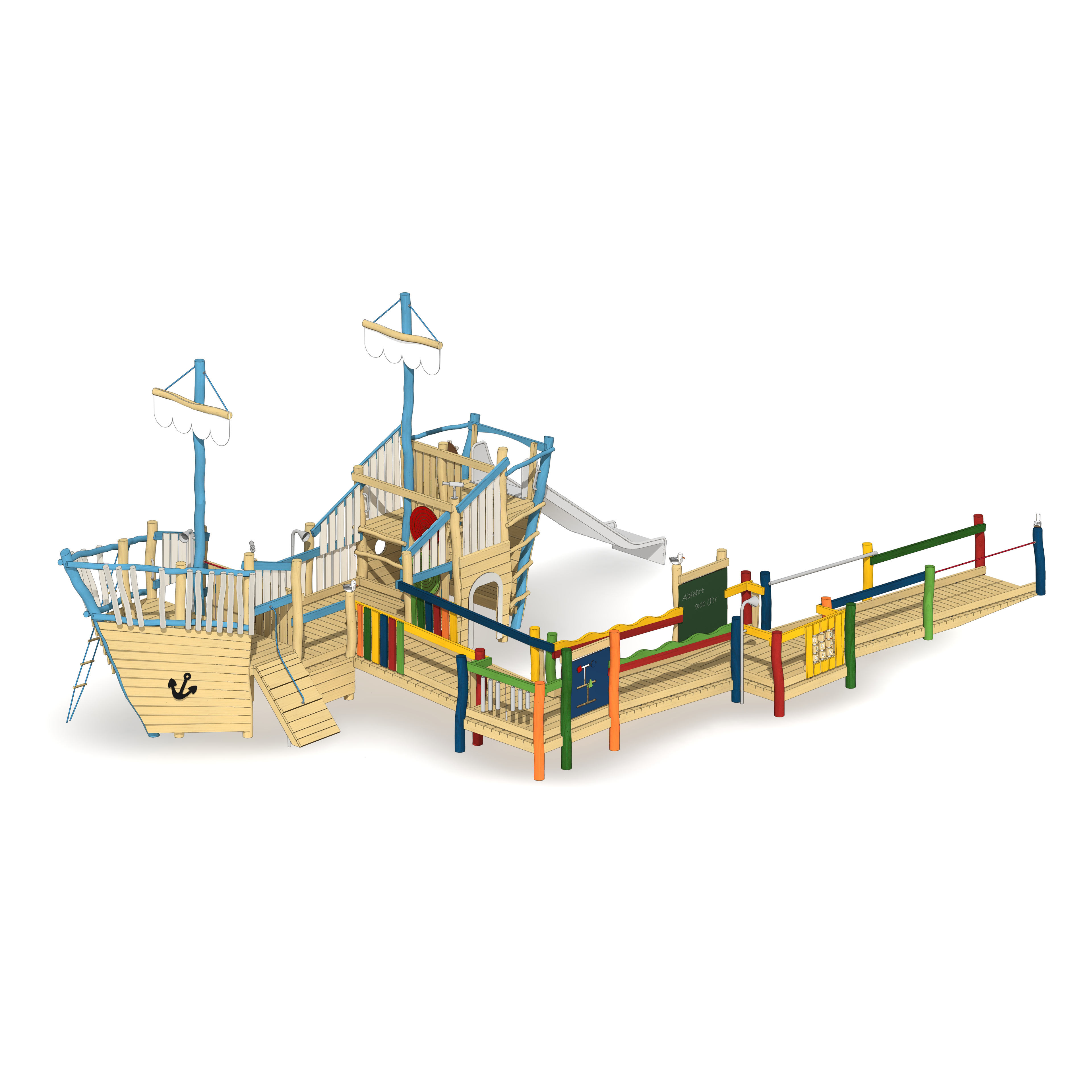 Spielschiff Luhe Ansicht 2