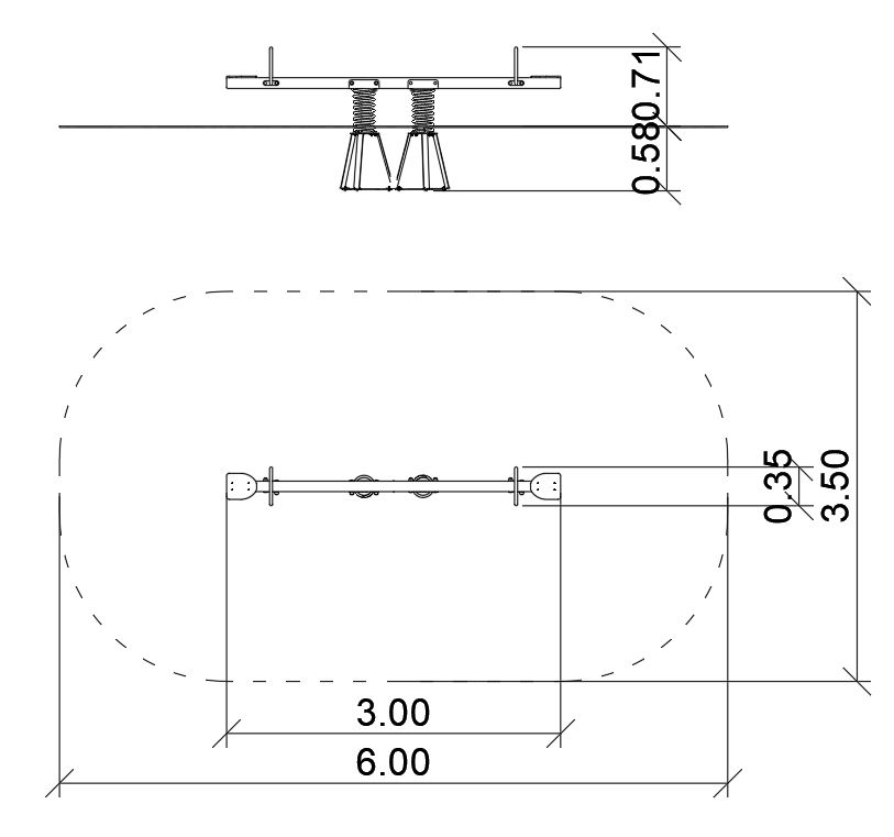 Federwippe Standard Ansicht 3